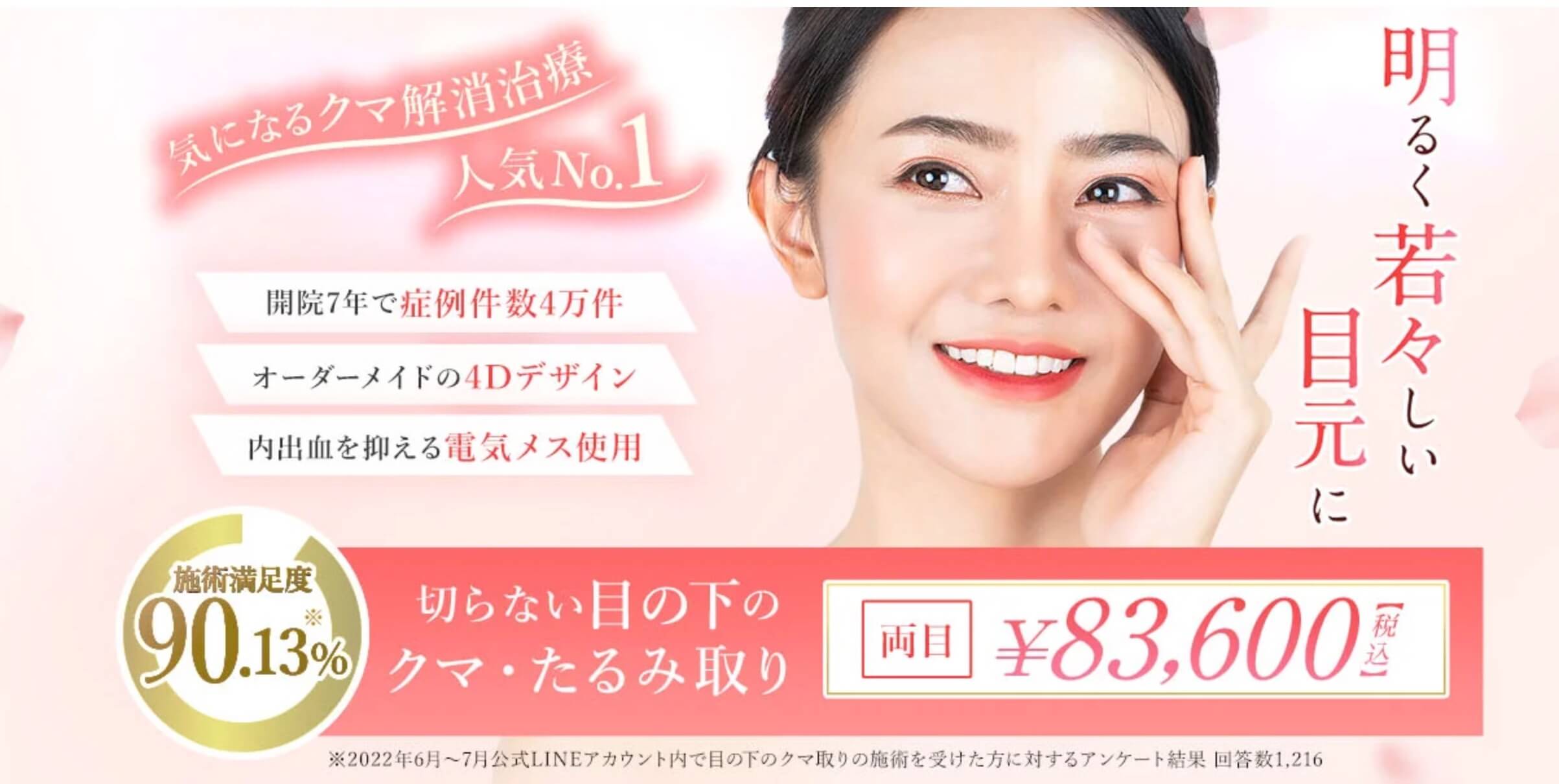 TCB東京中央美容外科のクマ取りは安いクリニックを探しているメンズにおすすめ